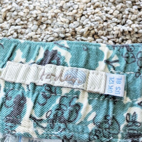 ⭐Silky Boden Straight Leg Tree Pattern Pants 8L ⭐ - Picture 4 of 7